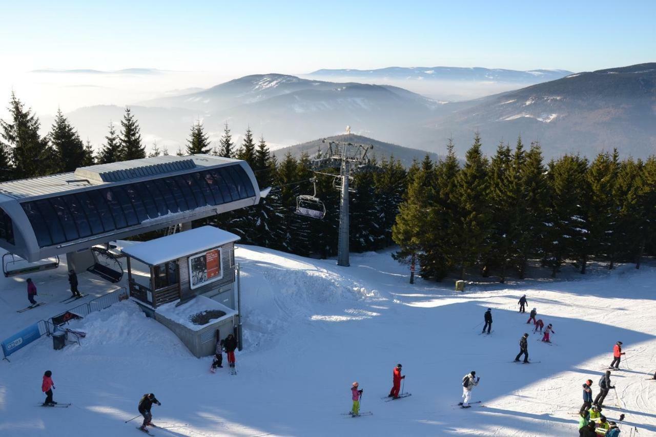 Apartman Pod Medvedi Horou Loučná nad Desnou Exteriör bild